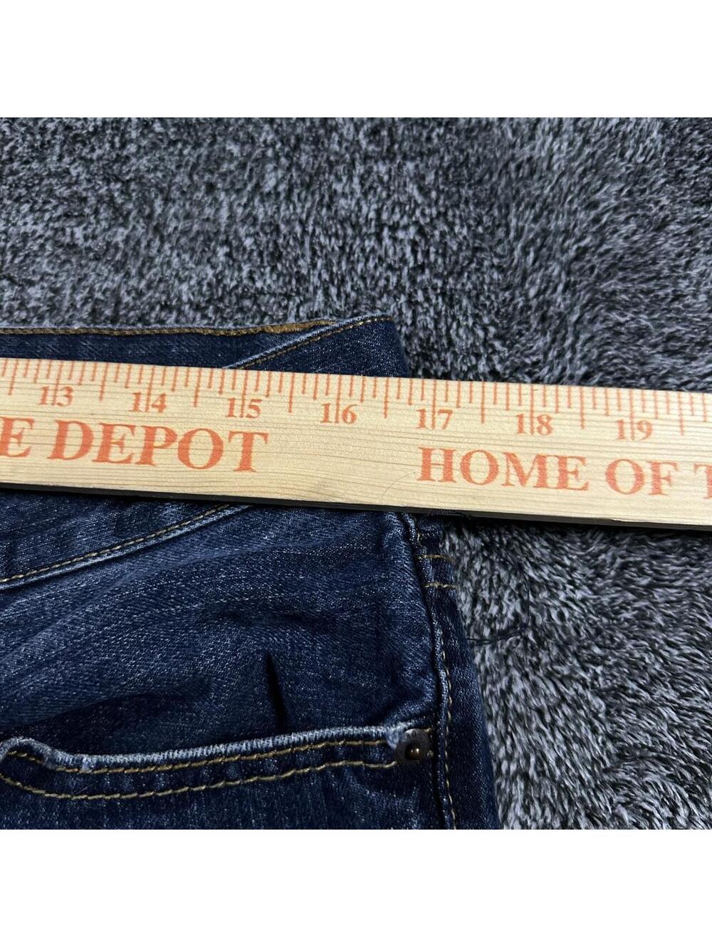 Y2K Aeropostale Driggs Slim Bootcut Blue Jeans - Fits 33x30.5! - Picture 4 of 7